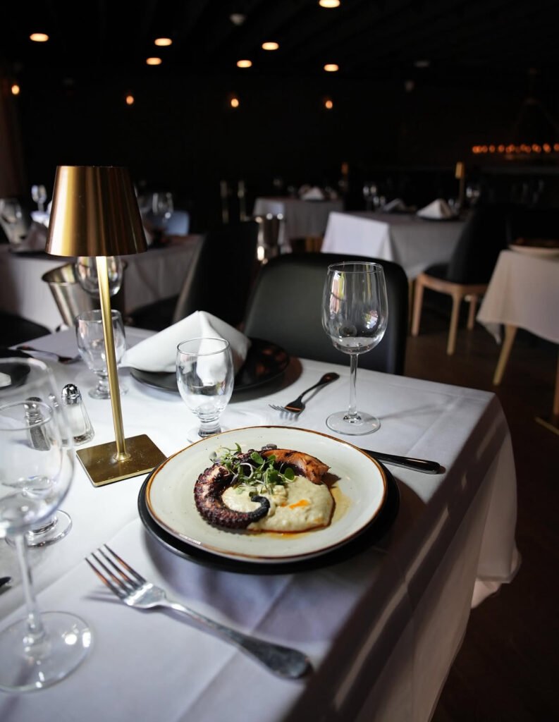 Grilled octopus special at Allendale Steakhouse